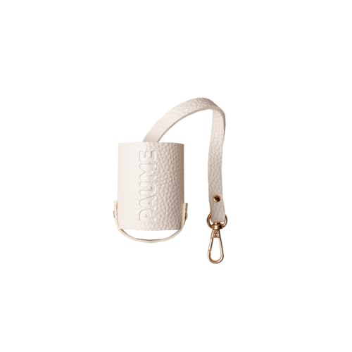 PAUME Voyager Pouch - Durable Vegan Leather Travel Bottle Holder, Clips to Bags - Compact Size