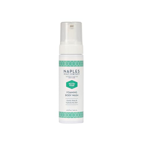 Naples Soap Company Body Wash - Vegan, Paraben & Silicone-Free, Florida Fresh Scent - 6.72oz