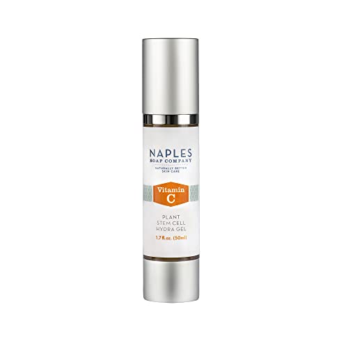 Naples Soap Company Face Moisturizer - Brightening Vitamin C, Hydrating Plant Stem Cells - 1.7oz