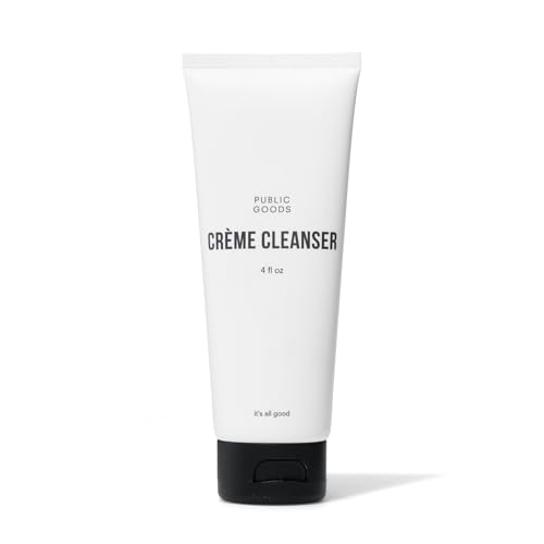 Public Goods Facial Cleanser - Hydrating Milk Wash, Gentle Formula, Vegan - 4 Fl Oz