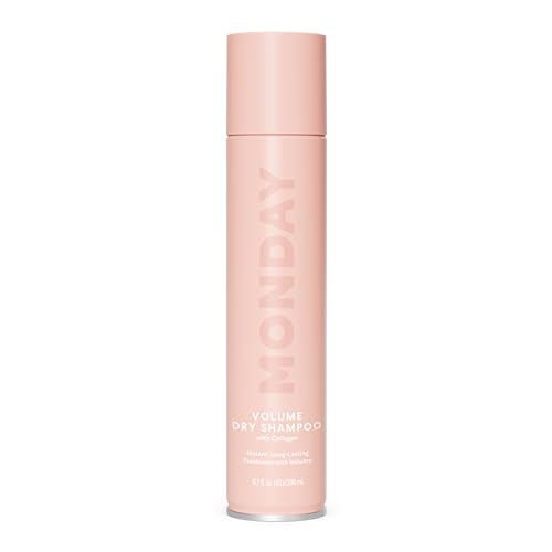 MONDAY HAIRCARE Dry Shampoo - Volumizes & Nourishes with Keratin, Refreshes Hair - 6.7oz