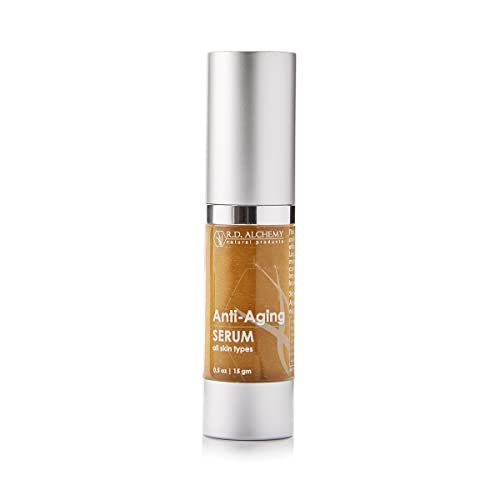 RD ALCHEMY Face Serum - Antioxidants & Peptides for Youthful Skin, 0.5 oz