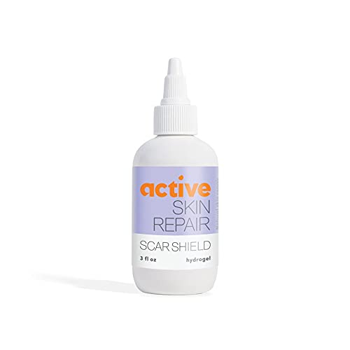 Active Skin Repair Scar Cream - Natural Healing Gel for Cuts & Burns, 3 oz Hydrogel