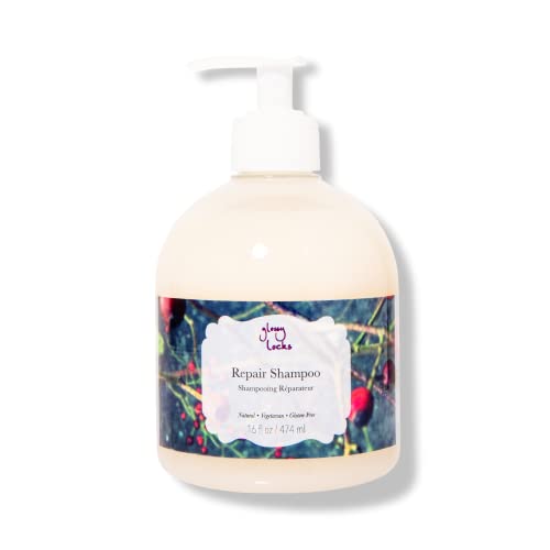 100% PURE Glossy Locks Shampoo - Hydrating Repair for Color-Treated Hair, 16 Fl Oz