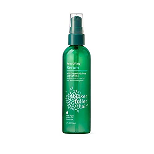 Thicker Fuller Hair Root Lifting Serum - Promotes Volume, 100% Vegan, 4 Fl Oz