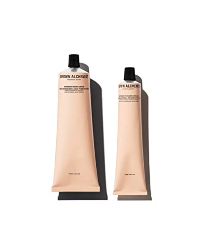 Grown Alchemist Body Lotion Set - Hydrating Duo for Dry Skin, Vegan & Cruelty-Free - 2 x 300ml