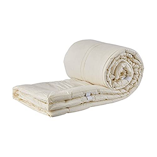 Sleep & Beyond myPad Wool Mattress Protector - Chemical-Free Comfort, All-Season - Queen 60x80