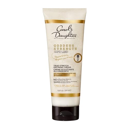 Carol's Daughter Hair Cream - 15x Stronger, Moisturizes & Defines Curls with Castor Oil - 6.8oz