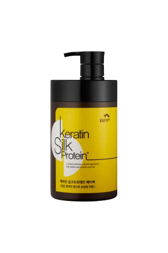 Man with Flowers Hair Treatment Oil - Nourishing Keratin & Floral Extracts for Healthy Hair - 1000ml