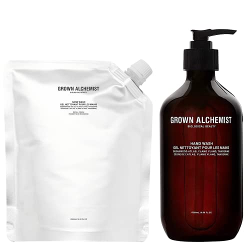 Grown Alchemist Hand Soap Bundle - Hydrating Cleanser with Cedarwood, Ylang Ylang, Tangerine