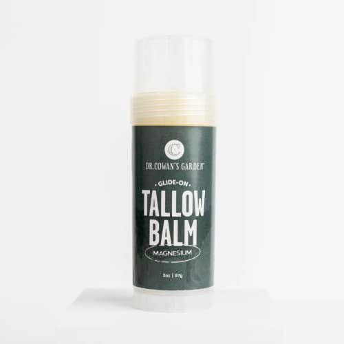 Dr. Cowan's Garden Body Balm - Nourishing Magnesium Tallow, Lavender & Lemon Balm - 2oz