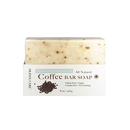 Olivia Care Soap Set - Natural Exfoliating Bars with Essential Oils for All Skin Types - 5x8oz