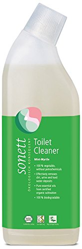 Sonett Organic Toilet Cleaner - Removes Dirt & Hard Water, Pure Essential Oils - 25fl Oz