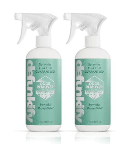 Defunkify Odor Remover Spray - Eliminates Odors Naturally, Ionic Silver & Essential Oils - 32 fl oz