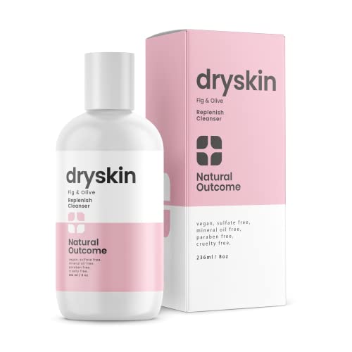 Natural Outcome Facial Cleanser - Hydrates & Restores Dry Skin, Calming Chamomile & Fig - 8oz