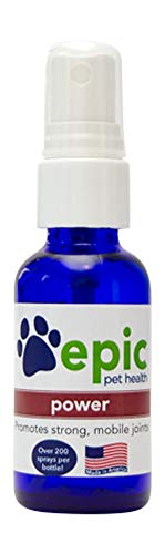 Power Pet Supplement - Promotes Strong Joints, All-Natural Spray for Aging Pets - 1oz