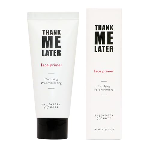 Elizabeth Mott Face Primer - Mattifying Makeup Base, Pore Minimizer, Long-Lasting Grip - 30g