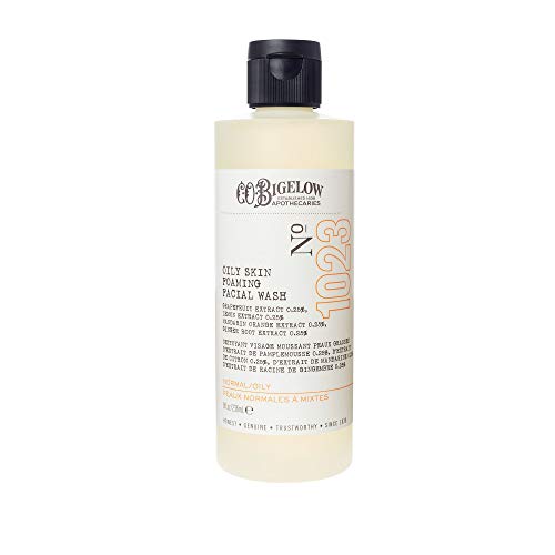 C.O. Bigelow Foaming Facial Wash - Deep Cleansing for Oily Skin, Grapefruit & Ginger - 8oz