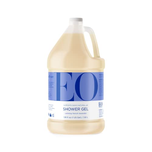 EO Body Wash Refill - Organic Lavender Cleanser, Moisturizing & Aromatherapy - 1 Gallon