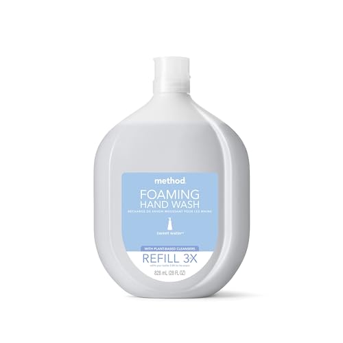 Method Foaming Hand Soap Refill - Biodegradable, Plant-Based Cleaners, 28 oz, Recyclable Bottle