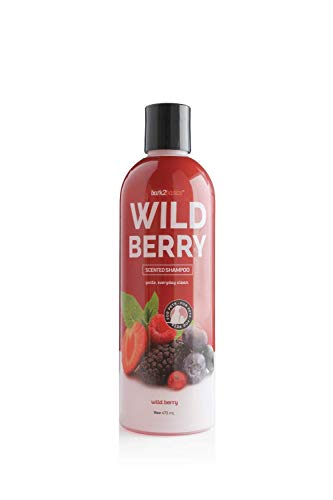 Bark2Basics Wild Berry Dog Shampoo - Moisturizing Herbal Blend for Itchy Skin - 16oz