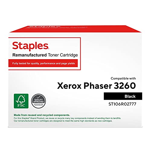 Sustainable Earth Remanufactured Toner Cartridge - Sharp Prints, 90% Recycled Content - Black