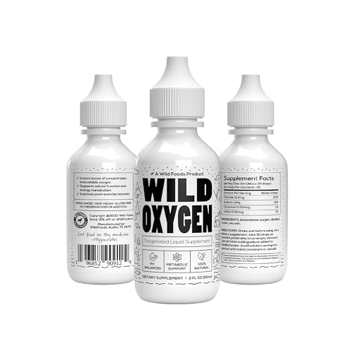 Wild Oxygen Post-Workout Supplement - Boosts Energy, Enhances Aerobic Metabolism - 2 Oz