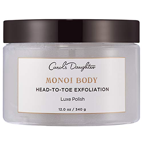 Carol's Daughter Monoi Body Scrub - Gently Exfoliates, Nourishes with Monoi Oil - 12oz