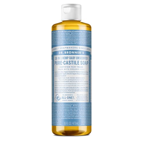 Dr. Bronner’s Baby Shampoo & Body Wash - Organic Oils, No Added Fragrance - 16oz