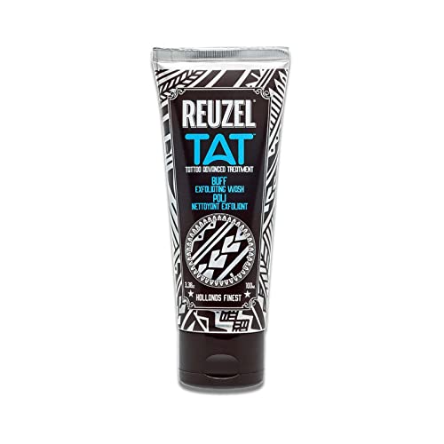 Reuzel Body Scrub - Gentle Exfoliation, Vibrant Tattoo Care, Vegan, 3.38 oz