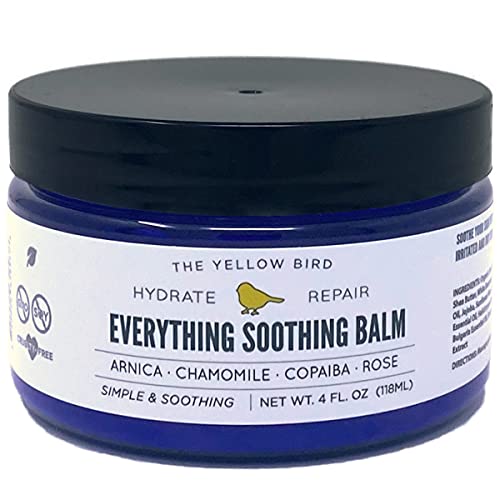 Yellow Bird Natural Body Balm - Organic Itch Relief, Gentle for All Skin Types - 3oz