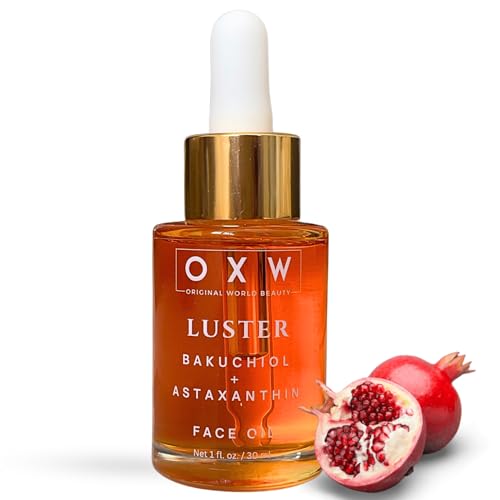 Luster Bakuchiol Face Oil - Anti-Aging, Antioxidant Rich, Vegan, Non-Comedogenic - 1oz