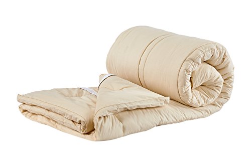 Sleep & Beyond myMerino Organic Wool Mattress Protector - Breathable, Moisture-Wicking - King 76x80