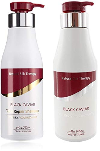 Mon Platin Total Repair Shampoo & Reviving Conditioner - Nourishes & Protects Hair - 200ml & 250ml