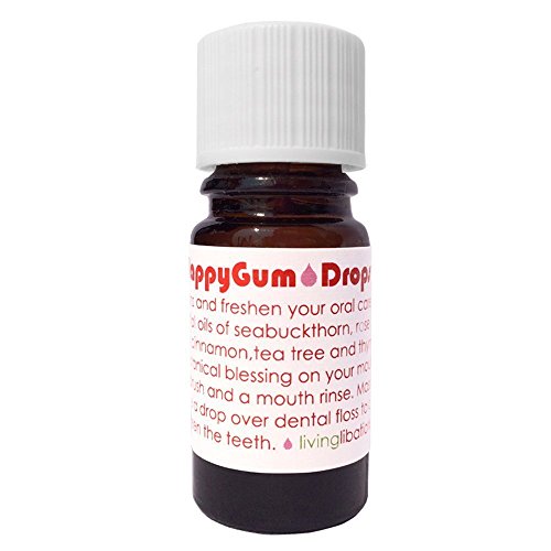 Living Libations Oral Care Set - Organic Happy Gum Drops for Healthy Smiles - 0.5 fl oz