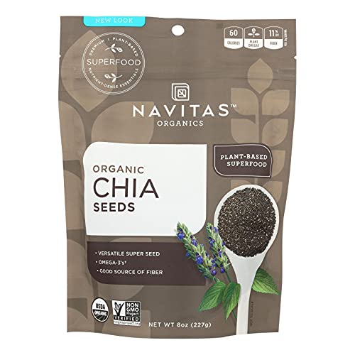 Navitas Seed Chia Hair Oil - Deep Moisture & Shine, Non-Sticky for All Hair Types - 4oz