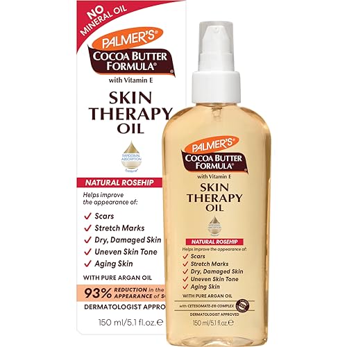 Palmer's Body Oil - Deep Moisture, Improves Scars & Stretch Marks, Rosehip Fragrance - 5.1oz