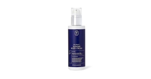 Real Beauty Slender Body Cream - Promotes Collagen, Hydrates & Detoxifies - Amalaki, 6.8oz