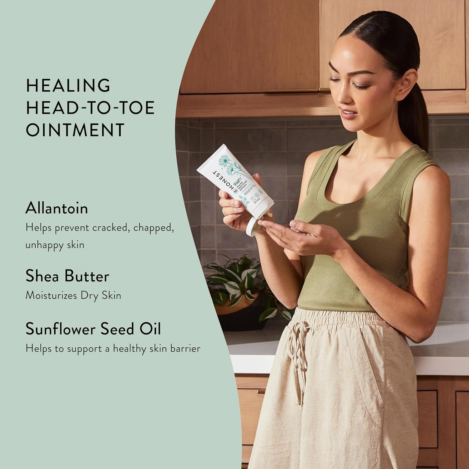 Head to Toe Multi-Purpose Healing Ointment | Gentle for Baby | Hypoallergenic, Vegan, Allantoin-Powered | Value Size, 10 Oz