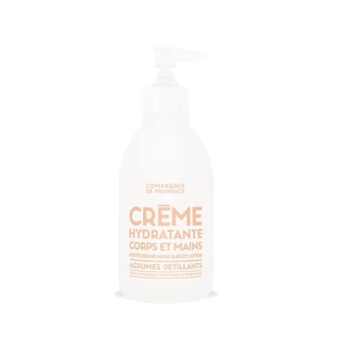 Compagnie de Provence Body Lotion - Nourishing Shea Butter, Sparkling Citrus Scent - 10 Fl Oz