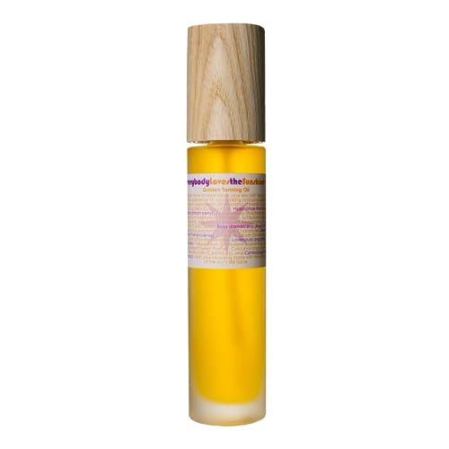 LIVING LIBATIONS Body Oil - Extends Tan & Prevents Sun Damage, Organic Ingredients - 1.7 fl oz