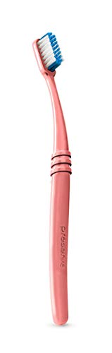 Preserve Adult Toothbrush - Made from Recycled Ocean Plastic, Soft Bristles, Coral - 1 Count