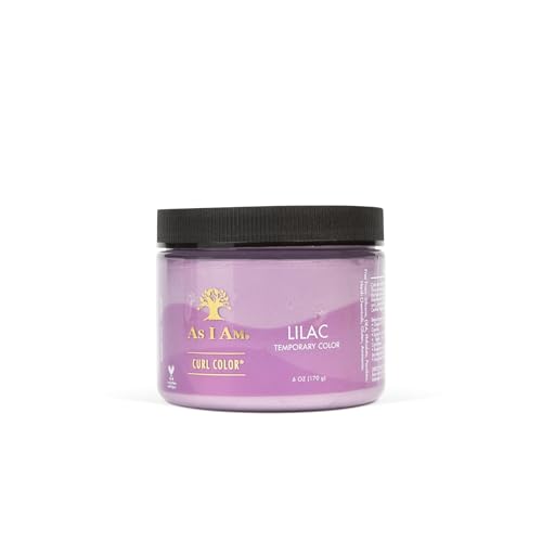 As I Am Curl Color Gel - Temporary Lilac, Medium Hold, Moisturizing JBCO - 6oz
