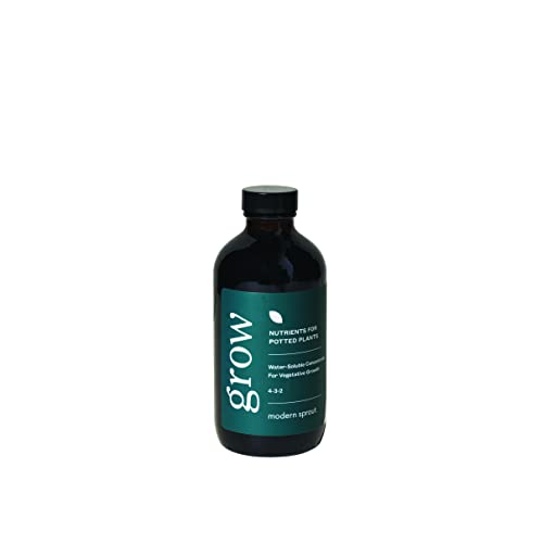 Modern Sprout Plant Nutrient Set - All-Natural Growth Booster for Greens, 8oz