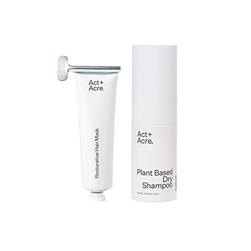 ACT+ ACRE Hair Mask - Restores Hydration, Nourishes Scalp, Non-Toxic Formula - 4.5 fl oz