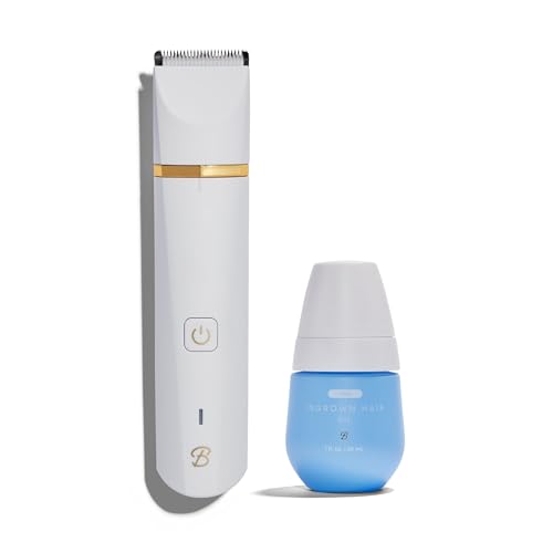 Bushbalm Ingrown Rescue Kit - Prevents Ingrown Hairs & Razor Bumps, Vegan - 30ml Oil & Trimmer