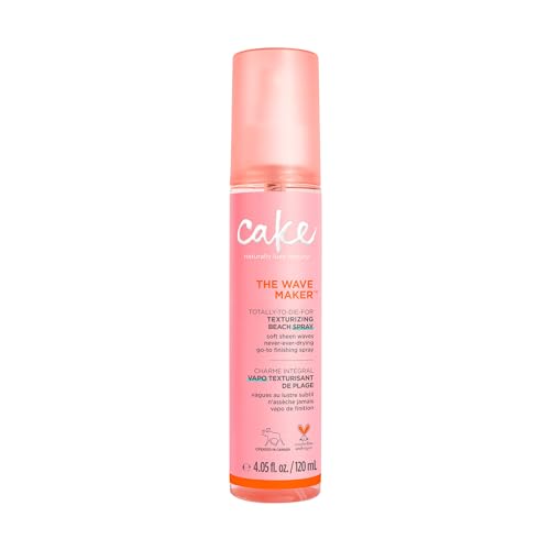 Cake Beauty Wave Maker Texturizing Spray - Soft Beachy Waves, Vegan & Cruelty-Free - 4oz