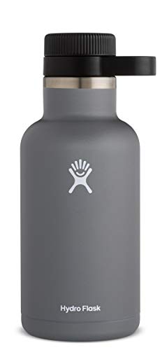 Hydro Flask 64 oz Growler - Leakproof, BPA-Free, Double-Wall Insulation - Stone Color