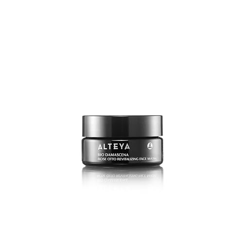 Alteya Organics Revitalizing Face Mask - Deep Hydration, Organic Rose Oil, Antioxidants - 1.7oz