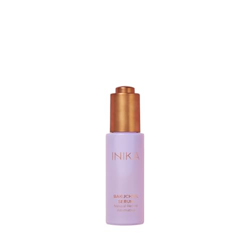 INIKA Bakuchiol Face Serum - Reduces Wrinkles & Pigmentation, Vegan & Clinically Proven - 30ml